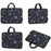 CANVASARTISAN H16-B01 Large Capacity Starry Night Pattern Printed Laptop Sleeve 14-inch Notebook Carrying Bag for School Business Work - 7