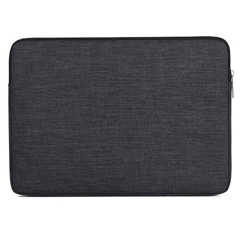 CANVASARTISAN L2-108 Ultra-thin Notebook Case Universal Zipper Laptop Carrying Pouch with Mini Storage Bag for 15-inch Laptops - Dark Grey - 6