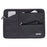 CANVASARTISAN L2-108 Ultra-thin Laptop Case Slim Zipper Notebook Carrying Pouch with Mini Storage Bag for 11 inch Computers - Dark Grey - 2