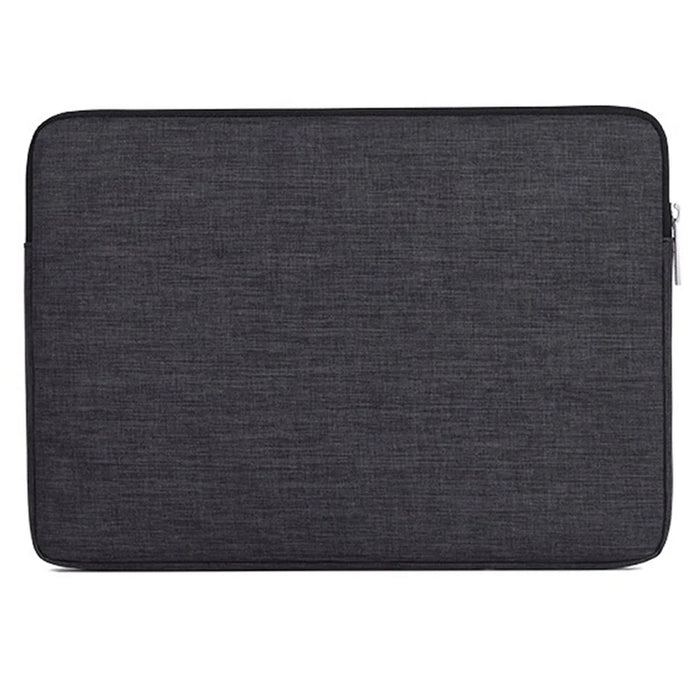 CANVASARTISAN L2-108 Ultra-thin Laptop Case Slim Zipper Notebook Carrying Pouch with Mini Storage Bag for 11 inch Computers - Dark Grey - 6