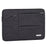 CANVASARTISAN L2-108 Slim Zipper Laptop Case Computer Carrying Bag with Mini Storage Pouch for 14 inch Notebooks - Dark Grey - 3