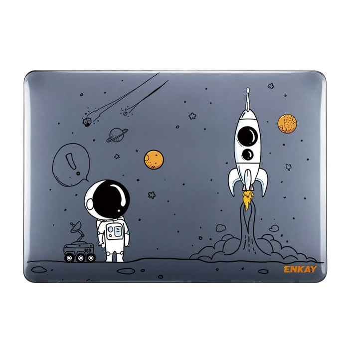 ENKAY HAT PRINCE for MacBook Pro 13 inch (2016-2017) A1706 A1708/ (2018-2019) A1989/ (2019) A2159 Laptop Covering Pattern Design Hard PC Protective Case Polycarbonate Notebook Shell - Astronaut No.1 - 6