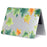 ENKAY HAT PRINCE for MacBook Pro 15 inch (2016-2017) A1707/ (2018-2019) A1990 Leaf Giraffe Pattern Notebook Case Hard PC Polycarbonate Crystal Clear Laptop Protective Cover - Ivy - 5