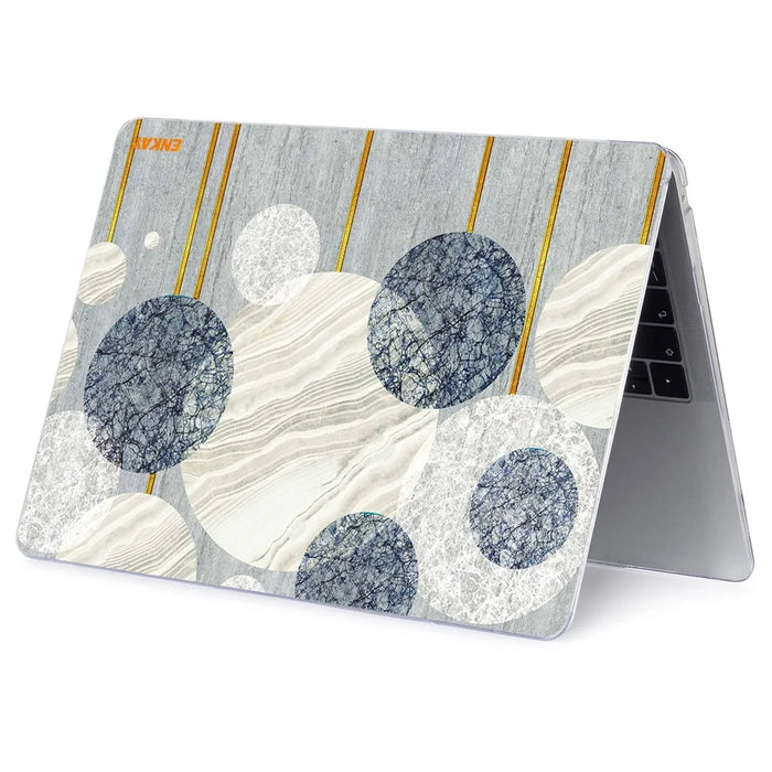 ENKAY HAT PRINCE for MacBook Pro 16 inch (2019) A2141 Geometry Series Polycarbonate Laptop Case Transparent Hard PC Protective Notebook Cover - Geometry No.2 - 5