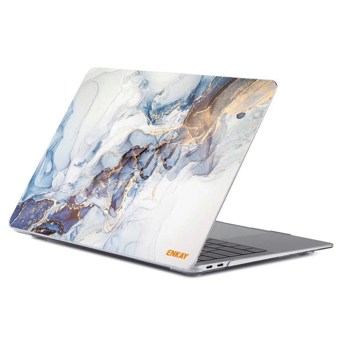 ENKAY HAT PRINCE Streamer Light Series Anti-Scratch Polycarbonate Hard Shell Case for MacBook Pro 15 inch (2016-2017) A1707/(2018-2019) A1990 - Streamer Light No.1 - 1