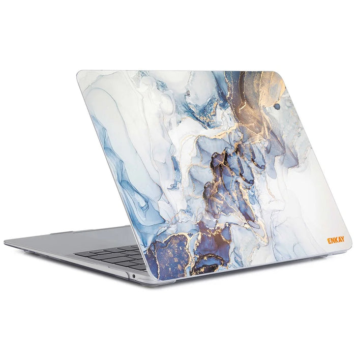 ENKAY HAT PRINCE Streamer Light Series Anti-Scratch Polycarbonate Hard Shell Case for MacBook Pro 15 inch (2016-2017) A1707/(2018-2019) A1990 - Streamer Light No.1 - 2
