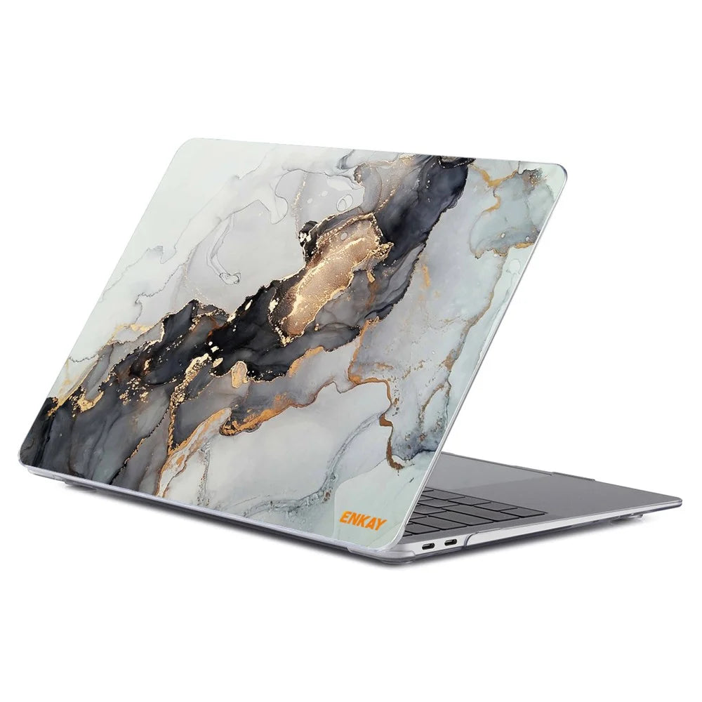 ENKAY HAT PRINCE Streamer Light Series Polycarbonate Laptop Hard Shell Protective Case Cover for MacBook Air 13 inch (2020) A2179/A2337 (2020) (with M1) - Streamer Light No.4 - 1