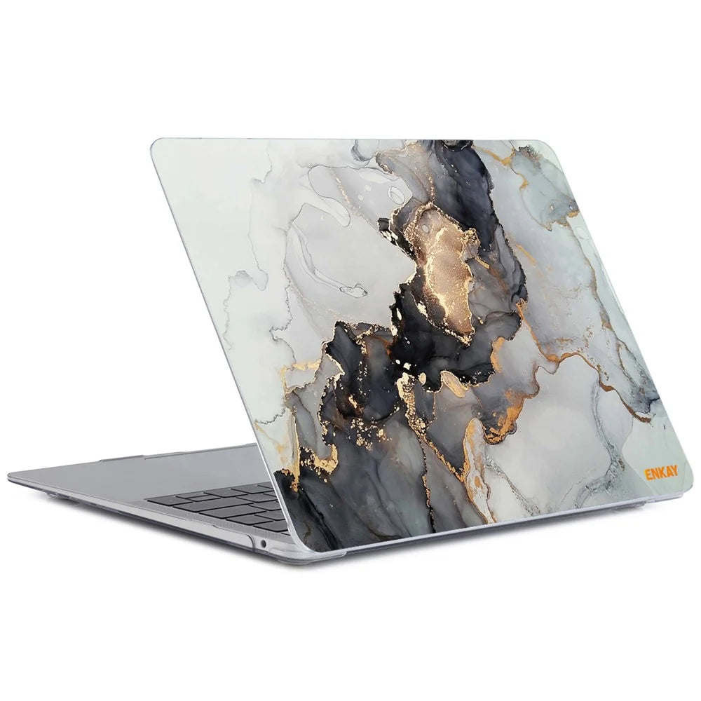 ENKAY HAT PRINCE Streamer Light Series Polycarbonate Laptop Hard Shell Protective Case Cover for MacBook Air 13 inch (2020) A2179/A2337 (2020) (with M1) - Streamer Light No.4 - 2