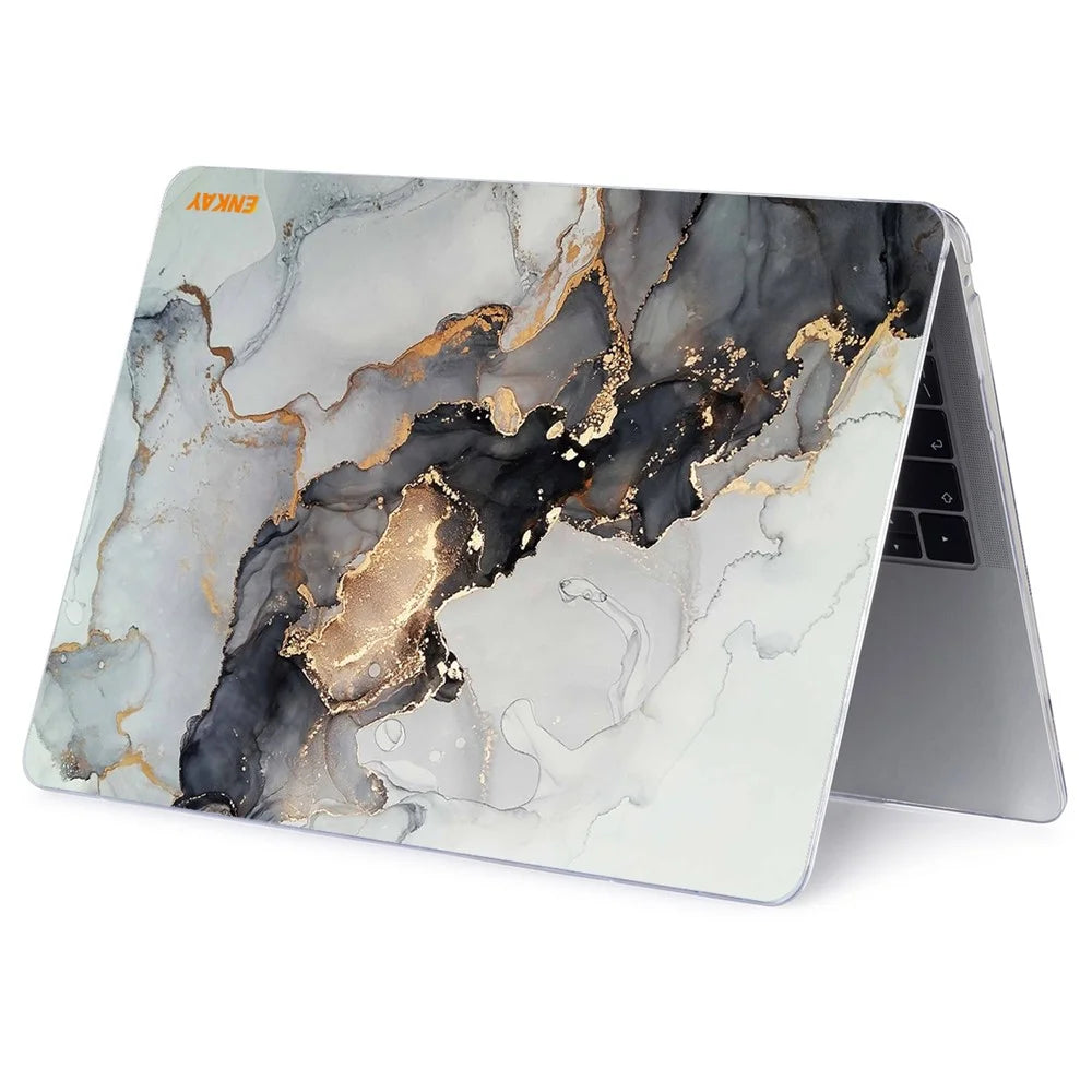 ENKAY HAT PRINCE Streamer Light Series Polycarbonate Laptop Hard Shell Protective Case Cover for MacBook Air 13 inch (2020) A2179/A2337 (2020) (with M1) - Streamer Light No.4 - 3