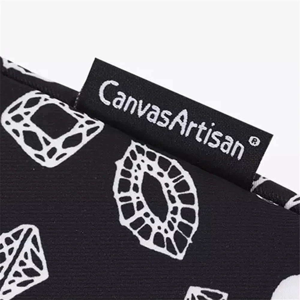 CANVASARTISAN H15-T0121 Diamond Pattern Laptop Sleeve Bag Notebook Protective Case with Small Bag for 12-inch Laptop - 7