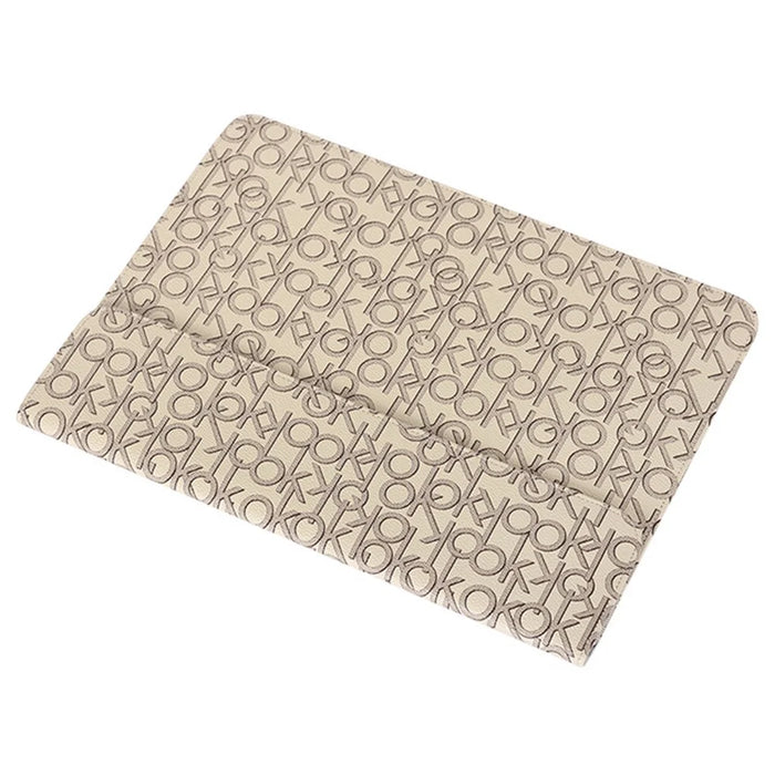 CANVASARTISAN E61-01 15-inch Laptop Protective Sleeve Letter OK Pattern PU Leather Notebook Bag - 3
