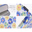 CANVASARTISAN G51-01 PU Leather Flower Pattern Laptop Bag Zipper Notebook Sleeve for 12-inch Laptop - 7