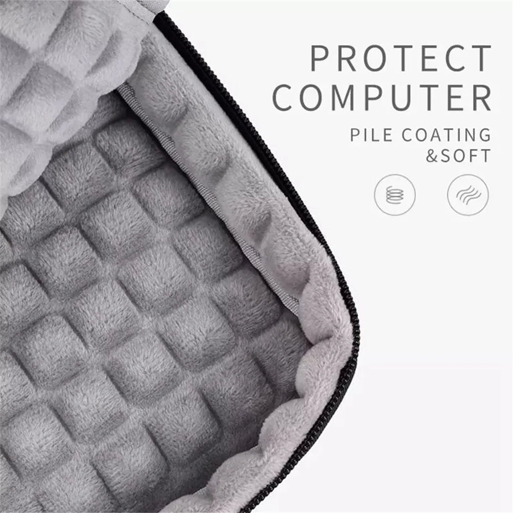 CANVASARTISAN M29-19 Scratch Resistant Laptop Carry Case Waterproof Sleeve Bag with Dual Zipper for 13-inch Laptops - 7