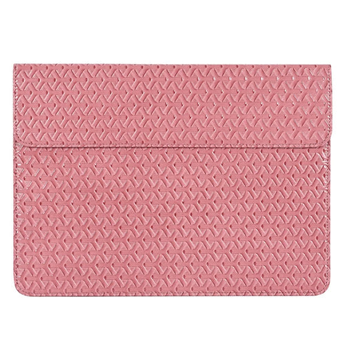 CANVASARTISAN EL30-01 Woven Texture Wear-resistant Laptop Carrying Case PU Leather Scratch-proof Tablet Sleeve Bag for 12 inch Laptops - 1