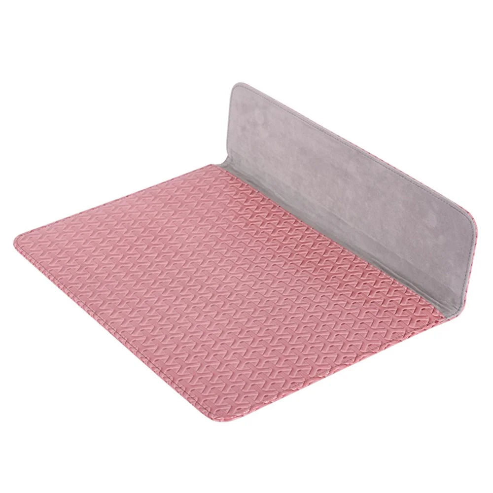 CANVASARTISAN EL30-01 Wear-resistant PU Leather 13 inch Laptop Carrying Case Scratch-proof Woven Texture Tablet Sleeve Bag with Magnetic Buckle - 5