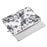 CANVASARTISAN G1-T0121 Watercolor Flower Pattern Laptop Sleeve Notebook Case with Small Bag - White/for 11-inch Laptop - 3
