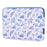 CANVASARTISAN G55-01 Leaves Printing Ultra Slim Notebook Carrying Bag Zipper Laptop Sleeve Case - White/for 11-inch Laptop - 7