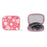 CANVASARTISAN H24-T0123 Flowers Leaves Pattern Laptop Carrying Bag Protective Notebook Sleeve with Small Bag - Pink/for 11-inch Laptop - 4