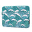 CANVASARTISAN H3-14 Sea Wave Pattern Shockproof Laptop Sleeve Zipper Notebook Carrying Bag with Front Pocket - Green/for 11-inch Laptop - 2