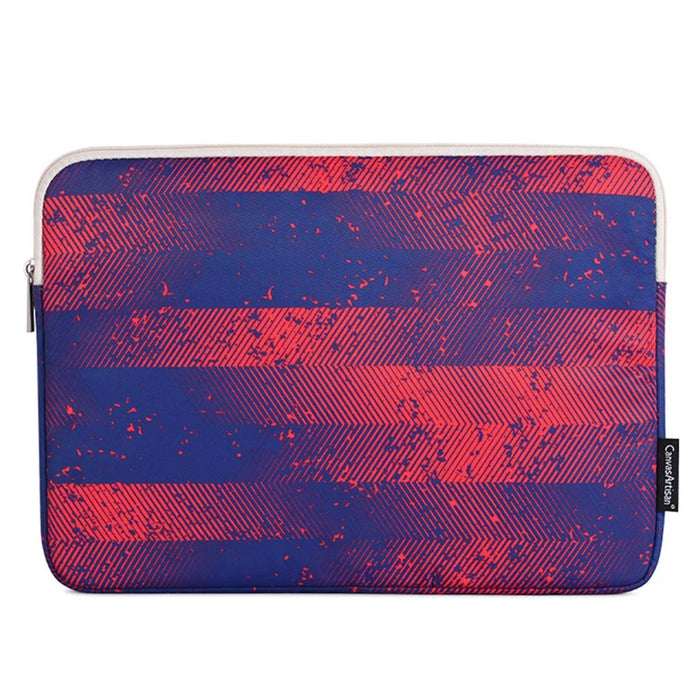 CANVASARTISAN H49-01 Graffiti Pattern Notebook Carrying Bag Anti-scratch Protective Laptop Sleeve Case - Blue/Red/for 11-inch Laptop - 1