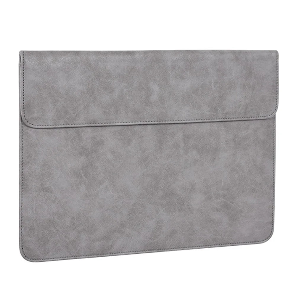 CANVASARTISAN EL11-01 Fashion Ultra-thin Laptop Sleeve Magnetic Lid PU Leather Envelope Notebook Carrying Bag - 15-inch - 2