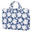 CANVASARTISAN H34-B01 Chrysanthemum Pattern Laptop Handbag Polyester Zipper Notebook Carrying Bag with Handle Design - Blue/for 13-inch Laptop - 1