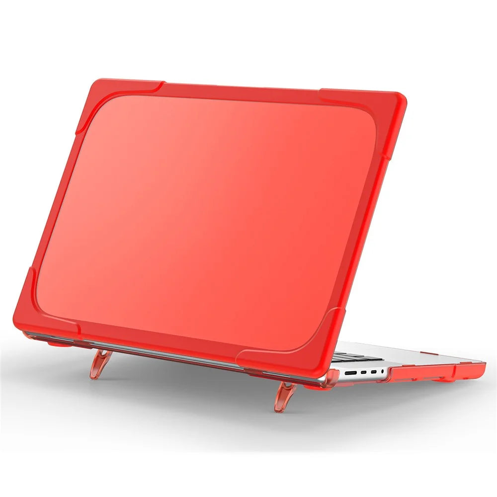 For MacBook Pro 14 inch (2026) A3427 A3426 / (2025) A3434 A3112 A3185 A3401 / (2024) A2918 A2992 / (2023) A2779 / (2022) / (2021) A2442 Hard PC Laptop Case - Red - 1