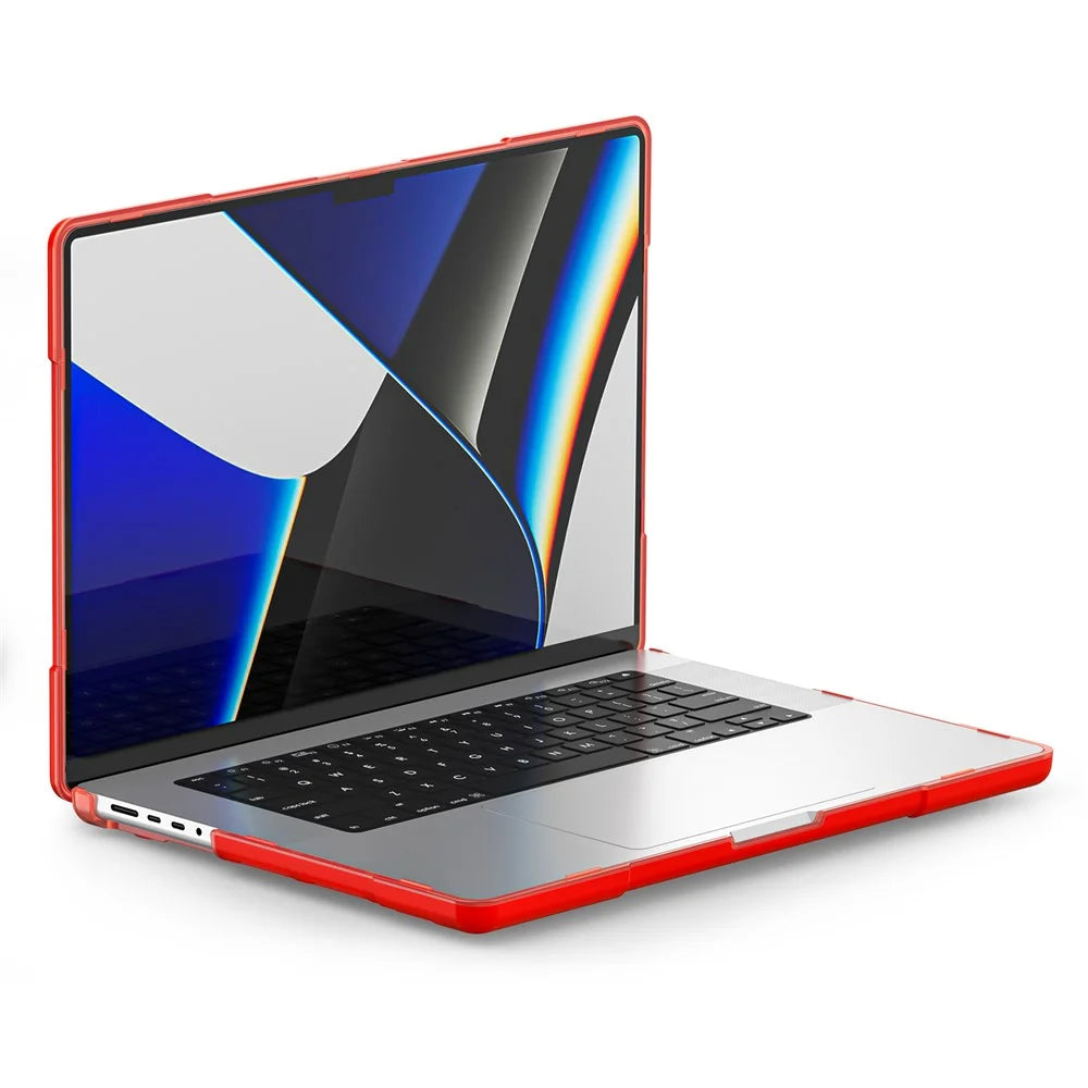 For MacBook Pro 14 inch (2026) A3427 A3426 / (2025) A3434 A3112 A3185 A3401 / (2024) A2918 A2992 / (2023) A2779 / (2022) / (2021) A2442 Hard PC Laptop Case - Red - 6