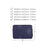 CANVASARTISAN H48-01 Laptop Sleeve Scratch-resistant Honeycomb Pattern Notebook Carrying Bag - Dark Blue/for 11-inch Laptop - 5