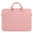 P510 Business Style Laptop Bag Notebook Sleeve Computer Sleeve 14'' Laptop Handbag with Shoulder Strap - Pink - 1