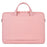 P510 Business Style Laptop Bag Notebook Sleeve Computer Sleeve 14'' Laptop Handbag with Shoulder Strap - Pink - 2