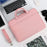 P510 Business Style Laptop Bag Notebook Sleeve Computer Sleeve 14'' Laptop Handbag with Shoulder Strap - Pink - 3