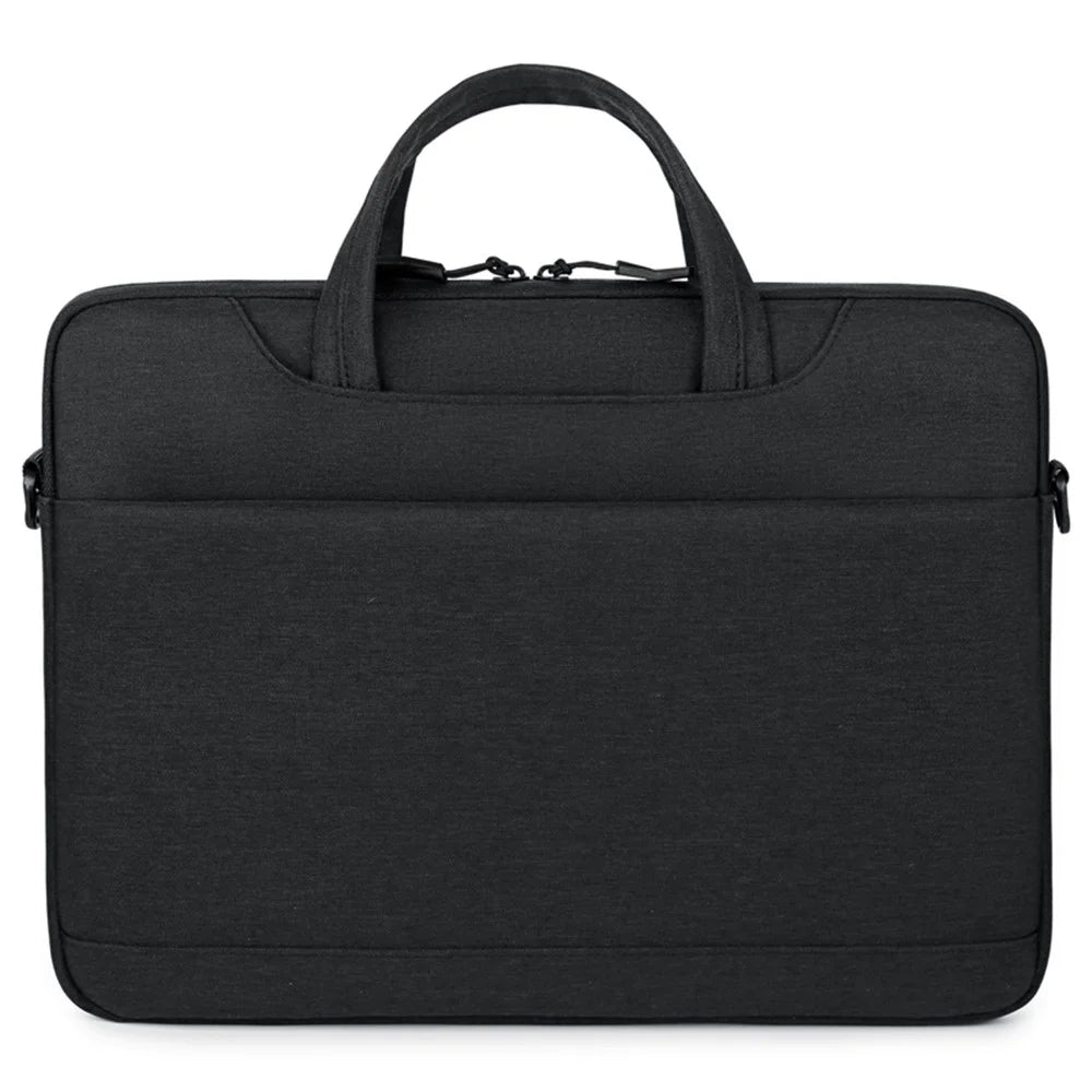 P510 Large Laptop Handbag Notebook Sleeve Computer Sleeve 16'' Laptop Bag with Shoulder Strap - Black - 1