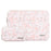 CANVASARTISAN G4-T0121 PU Leather Anti-scratch Notebook Case Flower Leaf Pattern Laptop Sleeve with Small Bag - Light Pink/for 11-inch Laptop - 1
