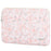 CANVASARTISAN G4-T0121 PU Leather Anti-scratch Notebook Case Flower Leaf Pattern Laptop Sleeve with Small Bag - Light Pink/for 11-inch Laptop - 2