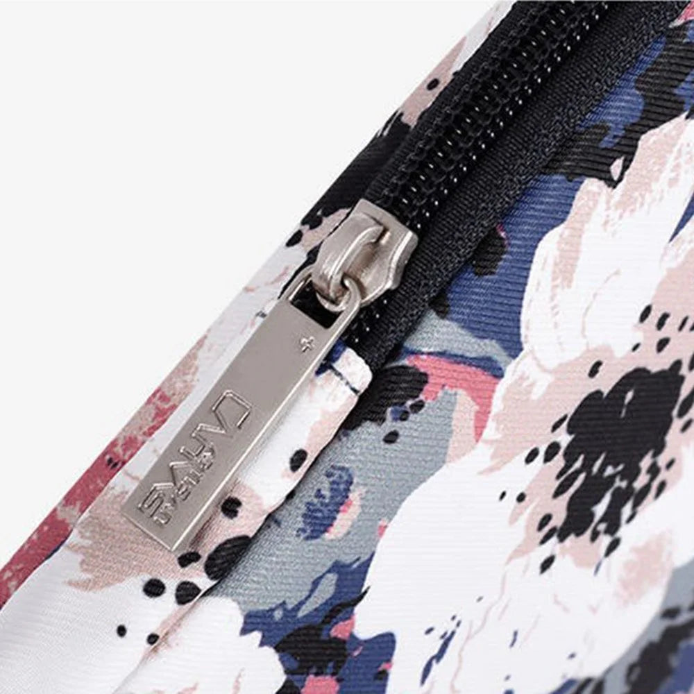 CANVASARTISAN H43-01 Laptop Sleeve Case Watercolor Flower Printing Notebook Carrying Bag - Blue/for 11-inch Laptop - 6