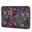 CANVASARTISAN H17-01 Colorful Letters Printing Laptop Sleeve Computer Storage Bag - Black/for 11-inch Laptop - 2