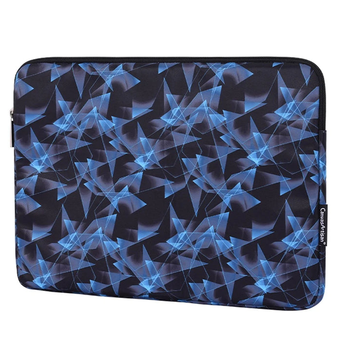 CANVASARTISAN H11-01 3D Diamond Pattern Laptop Notebook Protective Sleeve Bag - Blue/for 11-inch Laptop - 2