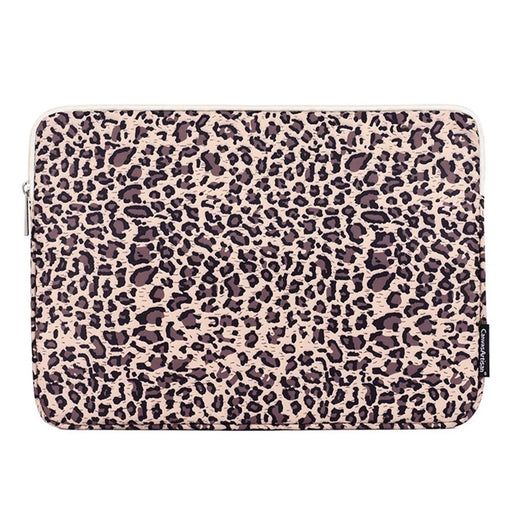 CANVASARTISAN H31-01 Leopard Pattern Laptop Sleeve Notebook Portable Carrying Bag - Yellow/11 inch - 1