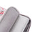 CANVASARTISAN H10-01 Tablet Sleeve Case PU Leather Flower Pattern Portable 360-degree Protective Computer Bag - Light Pink/11 inch - 5