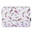 CANVASARTISAN H9-01 Laptop Sleeve Case Windbell Feather Pattern Protective Notebook Bag Computer Cover - White/11 inch - 1