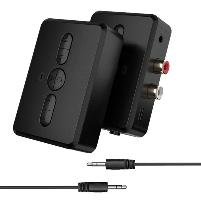 RT01 Bluetooth-compatible Transmitter + Receiver Portable Wireless Bluetooth-compatible Adapter Bluetooth-compatible Call Car Accessory - 1