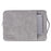 CANVASARTISAN L11-89 Anti-scratch PU Leather 14 inch Laptop Sleeve Case Large Portable Notebook Computer Handbag - Grey - 2