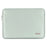 CANVASARTISAN L6-04 15 inch Laptop Carrying Bag Solid Color Fashionable PU Leather Notebook Computer Protection Sleeve - Green - 1