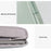 CANVASARTISAN L6-04 15 inch Laptop Carrying Bag Solid Color Fashionable PU Leather Notebook Computer Protection Sleeve - Green - 6
