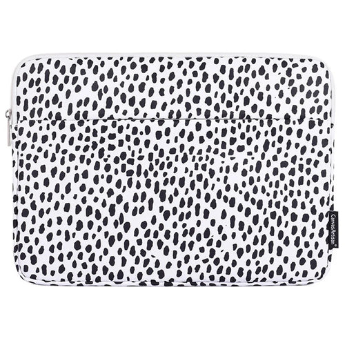 CANVASARTISAN H36-11 12 inch Laptop Carry Bag Notebook Computer Cow Pattern Portable Shockproof Sleeve Handbag Case - 1