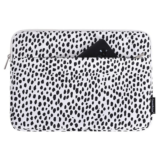 CANVASARTISAN H36-11 12 inch Laptop Carry Bag Notebook Computer Cow Pattern Portable Shockproof Sleeve Handbag Case - 2