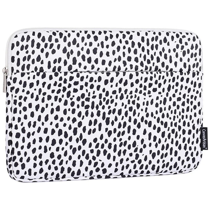 CANVASARTISAN H36-11 12 inch Laptop Carry Bag Notebook Computer Cow Pattern Portable Shockproof Sleeve Handbag Case - 3