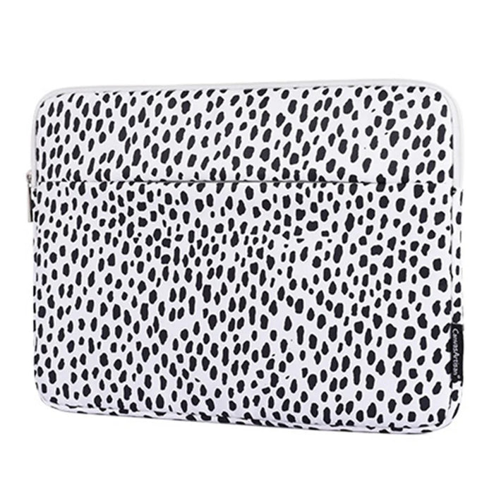 CANVASARTISAN H36-11 11 inch Laptop Bag for MacBook Notebook Computer Sleeve Stylish Cow Pattern Wear-resistant Shockproof Carrying Bag - 4