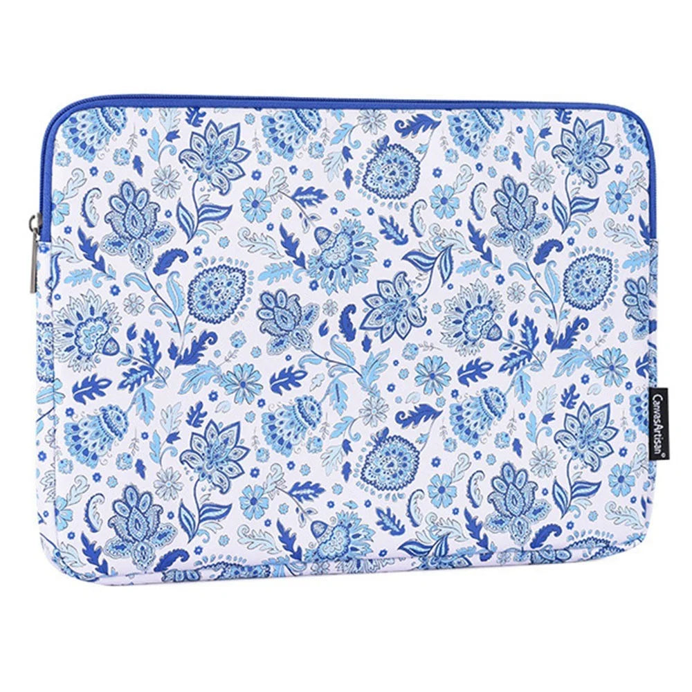 CANVASARTISAN G54-T0111 13 inch PU Leather Laptop Sleeve for MacBook Air Pro Soft Lining Anti-scratch Anti-shockNotebook Computer Small Pouch Bag - 4